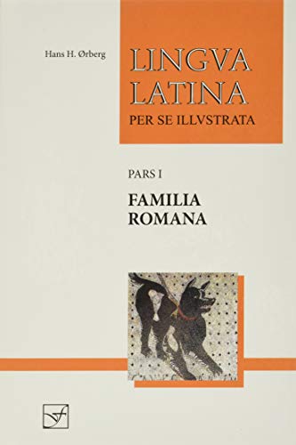 Front cover of the Lingua Latina textbook. 